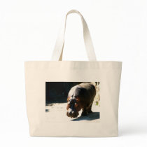 Hippo Tote Bags