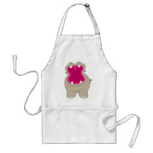 Hippo Big Mouth Apron