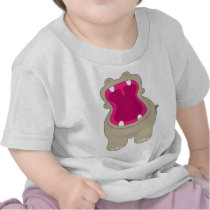 Hippo Big Mouth T Shirts