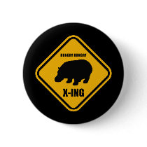 Hippo Crossing X-ing Sign