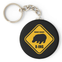 Hippo Crossing X-ing Sign