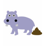 hippo fun icon t-shirts