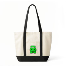 Hippo Green Bag