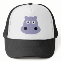 hippo head hat