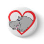Hippo Heart Buttons