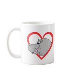 Hippo Heart Coffee Mug