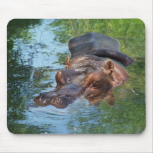 Hippo Hero Mouse Pads