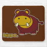 hippo. mousepad