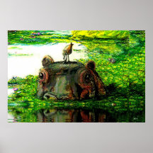 Hippo Pals - Poster