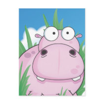 Hippo Post Card