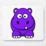 Hippo Purple Mousepads