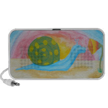 Hippo-Snail Doodle Mini Speaker