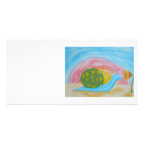 Hippo-Snail Photo Card