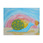 Hippo-Snail Postcard
