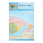 Hippo Snail Stationary Stationery Design