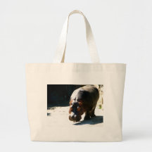 Hippo Tote Bags