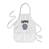 Hippo Tshirts and Gifts Apron