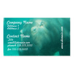 Hippo Under Water Business Cards
