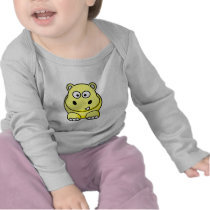 Hippo Yellow Tee Shirts