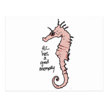 Hippocampus Post Cards