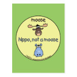 Hippopotame-non-un-orignaux ! cartes postales