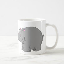 hippopotame tasses à café