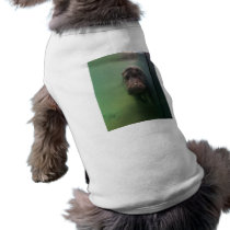 Hippopotamus Abstract #2 Dog Tee