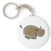 Hippopotamus Keychains