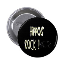 Hippos Rock! Button