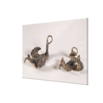 Hipposandals canvas prints