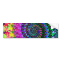 Hippy Rainbow Fractal Pattern