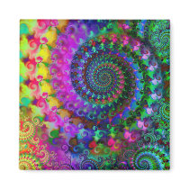 Hippy Rainbow Fractal Pattern