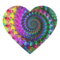 Hippy Rainbow Fractal Pattern