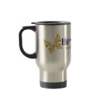 HippyMom Silver Travel Mug