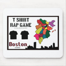 hipShop - T Shirt Rap Game (cutout) Mousepad