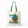 Hipster Bearded Earth Day Shave (Save) The Planet Canvas Bags