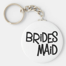 Hipster Bridesmaid Key Chains