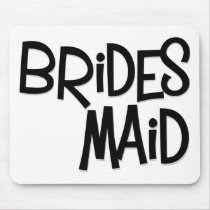 Hipster Bridesmaid Mousepad