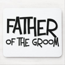 Hipster Father of the Groom Mousepads