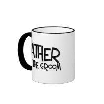 Hipster Father of the Groom Coffee Mug