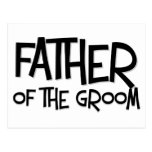 Hipster Father of the Groom Postcards