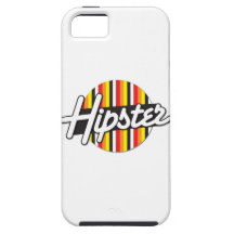 Hipster funky hip Rockabilly design iPhone 5 Cover