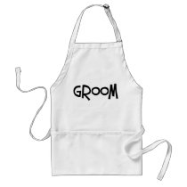 Hipster Groom Aprons