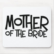 Hipster Mother of the Bride Mousepad