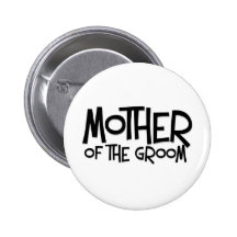 Hipster Mother of the Groom Pins
