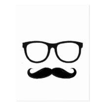 Hipster Postcard