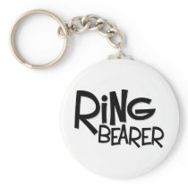 Hipster Ring Bearer Key Chain