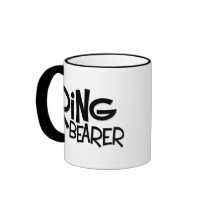 Hipster Ring Bearer Coffee Mugs