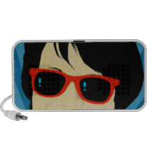 Hipster Sunglasses iPod Speakers