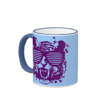 Hipster Tiger Coffee Mug